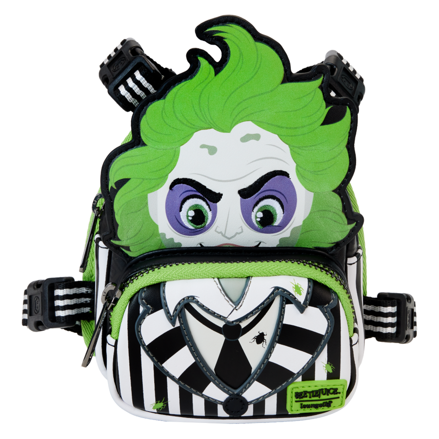 Bettlejuice - Cosplay Mini Backpack Dog Harness (Medium)