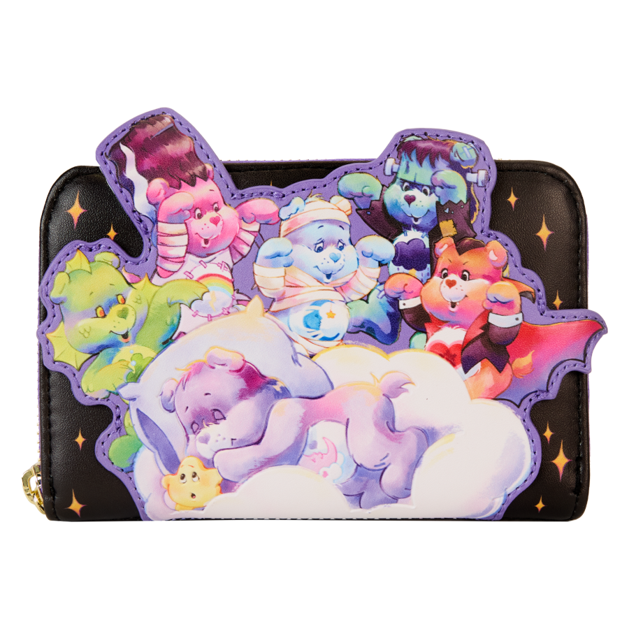 Carebears & Universal Monsters - Monsters Scary Dreams Zip Around Wallet