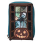 Halloween - Michael Myers Pumpkin Glow Accordion Zip Around Wallet