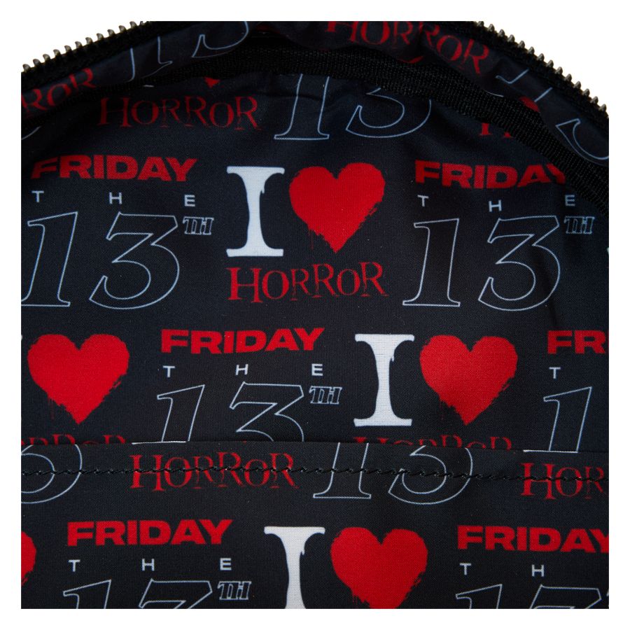 I Heart Horror - Friday the 13th Mini Backpack