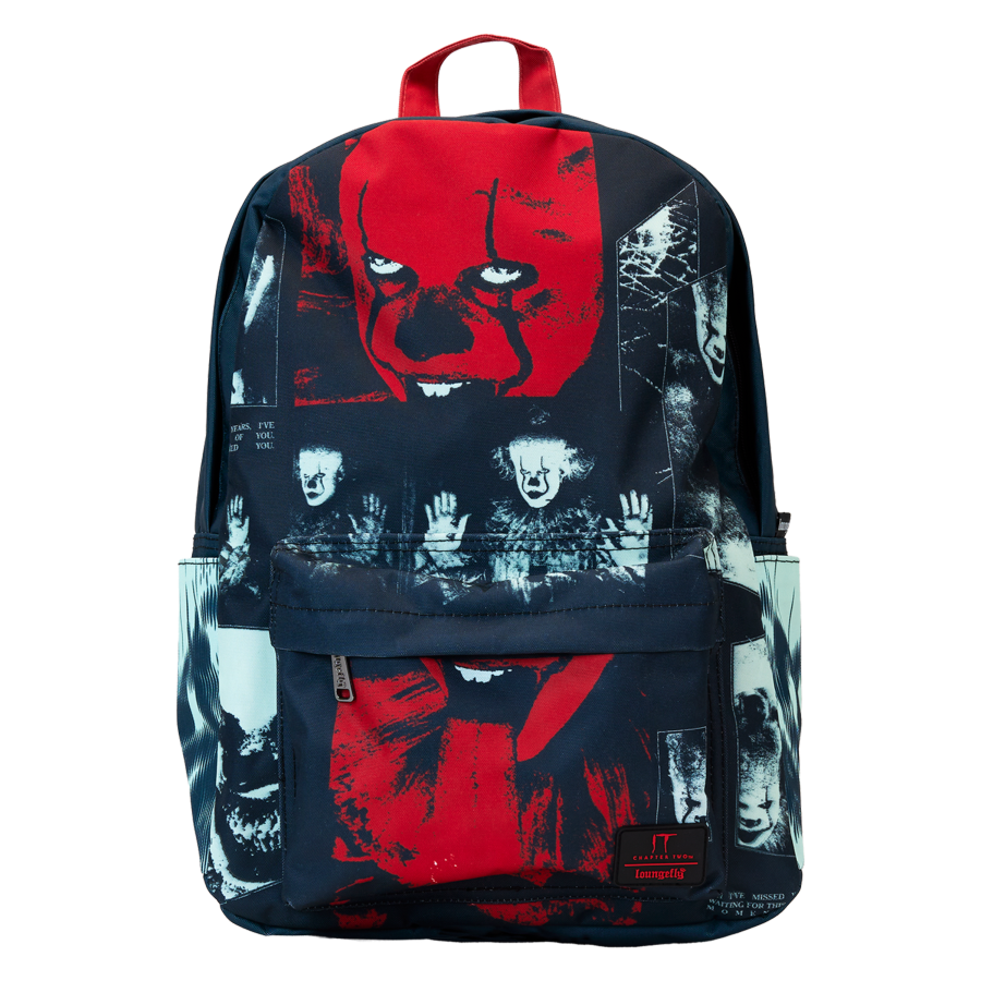 I Heart Horror - IT (Pennywise) Nylon Full-Size Backpack