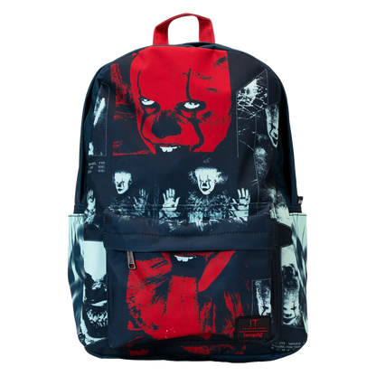 I Heart Horror - IT (Pennywise) Nylon Full-Size Backpack