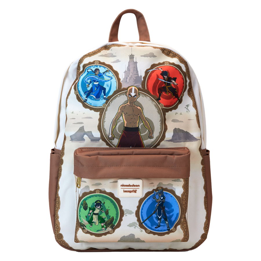 Avatar: The Last Airbender - Elements Nylon Full-Size Backpack