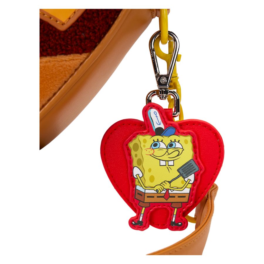 Spongebob - Krabby Patty Plush Crossbody Bag