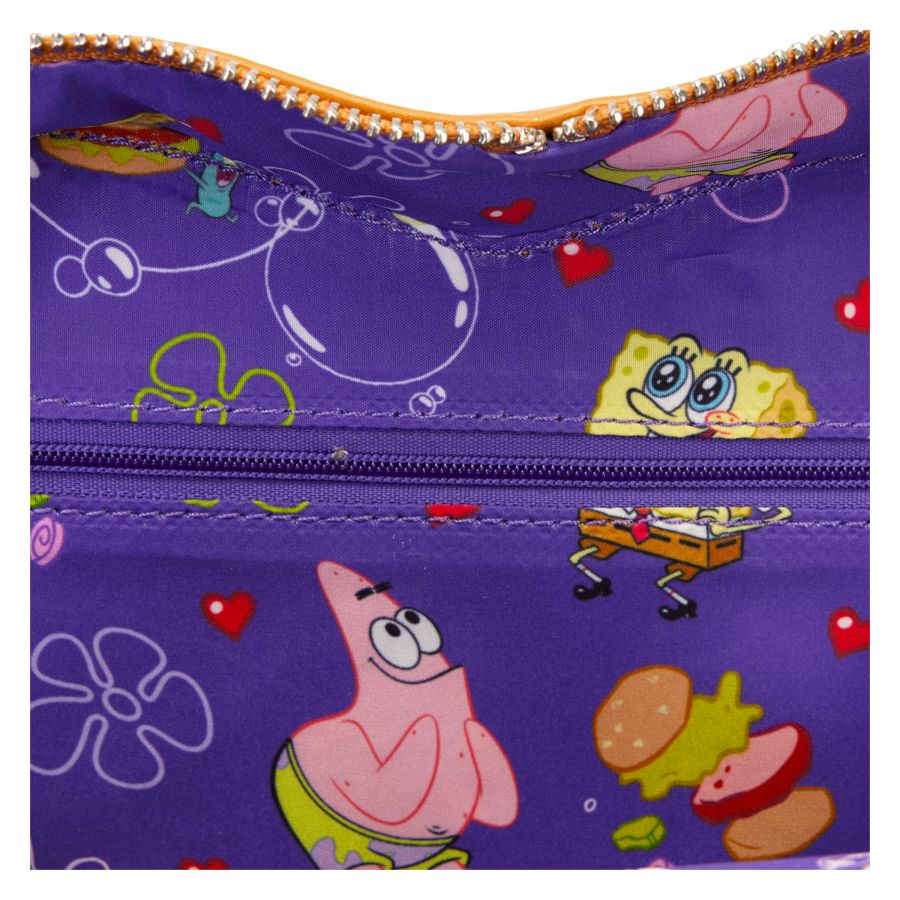 Spongebob - Krabby Patty Plush Crossbody Bag