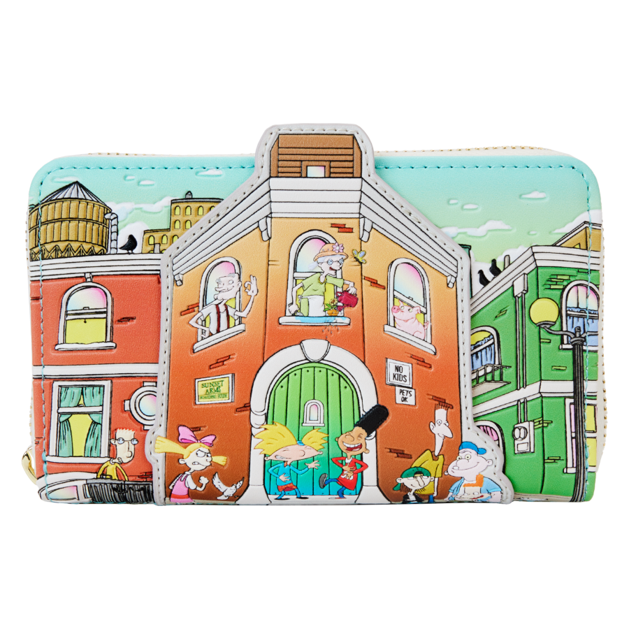 Hey Arnold - House Zip Around Wallet