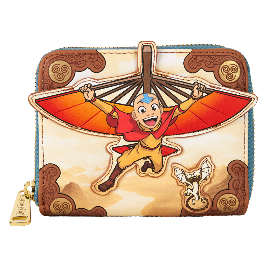 Avatar: The Last Airbender - Aang Gliding Zip Around Wallet