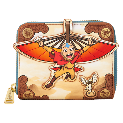 Avatar: The Last Airbender - Aang Gliding Zip Around Wallet