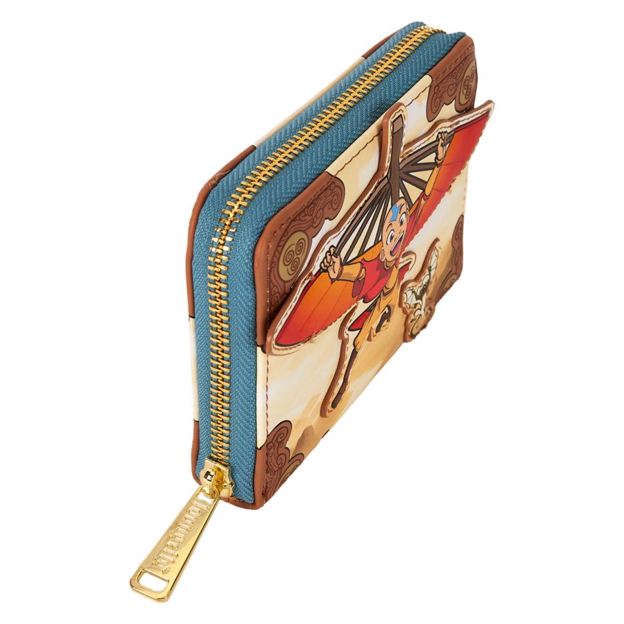 Avatar: The Last Airbender - Aang Gliding Zip Around Wallet