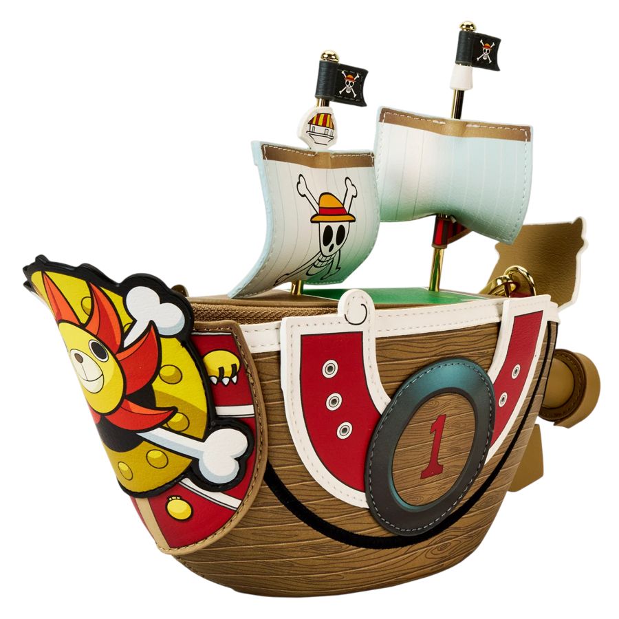 One Piece - Thousand Sunny Figural Crossbody Bag