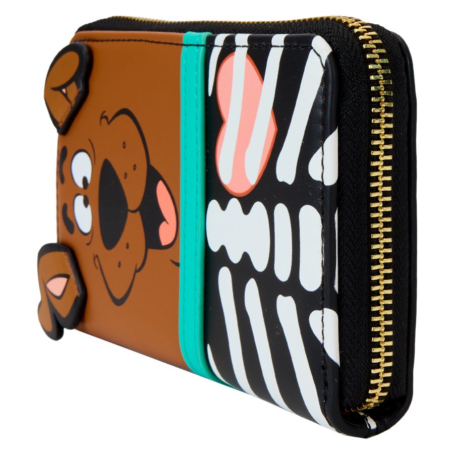 Scooby-Doo - Scooby-Doo Skeleton Cosplay Glow Zip Around Wallet