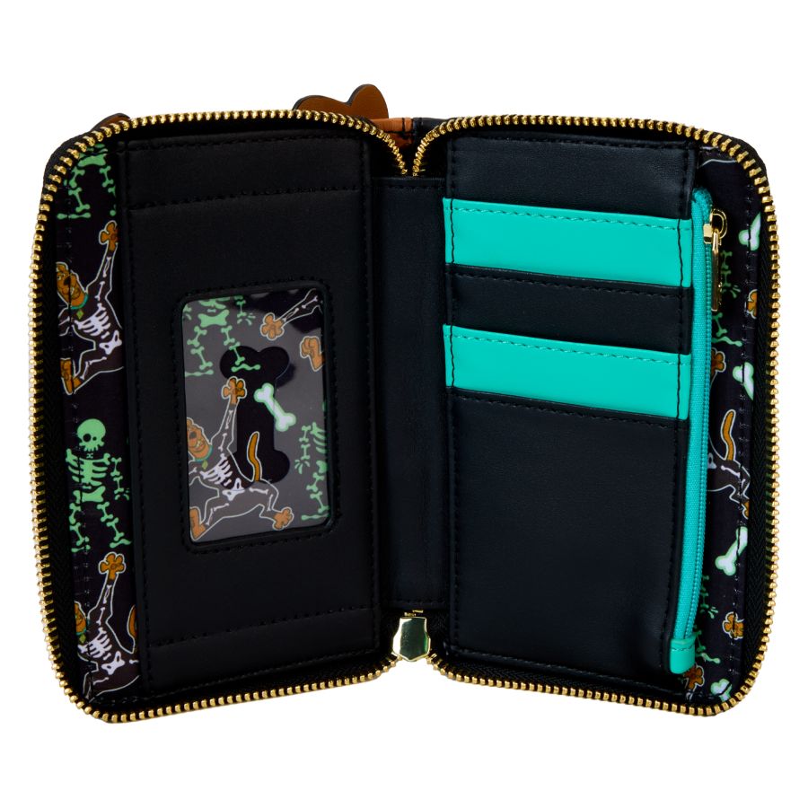 Scooby-Doo - Scooby-Doo Skeleton Cosplay Glow Zip Around Wallet