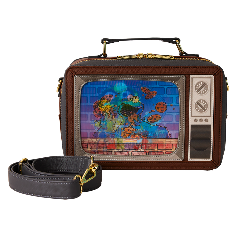 Sesame Street - Lenticular Retro TV Crossbody