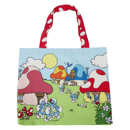 Smurfs - Village Life Canvas Tote