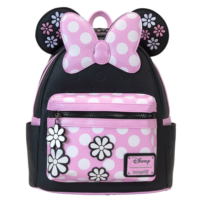 Disney - Minnie Floral Rock the Dots Mini Backpack