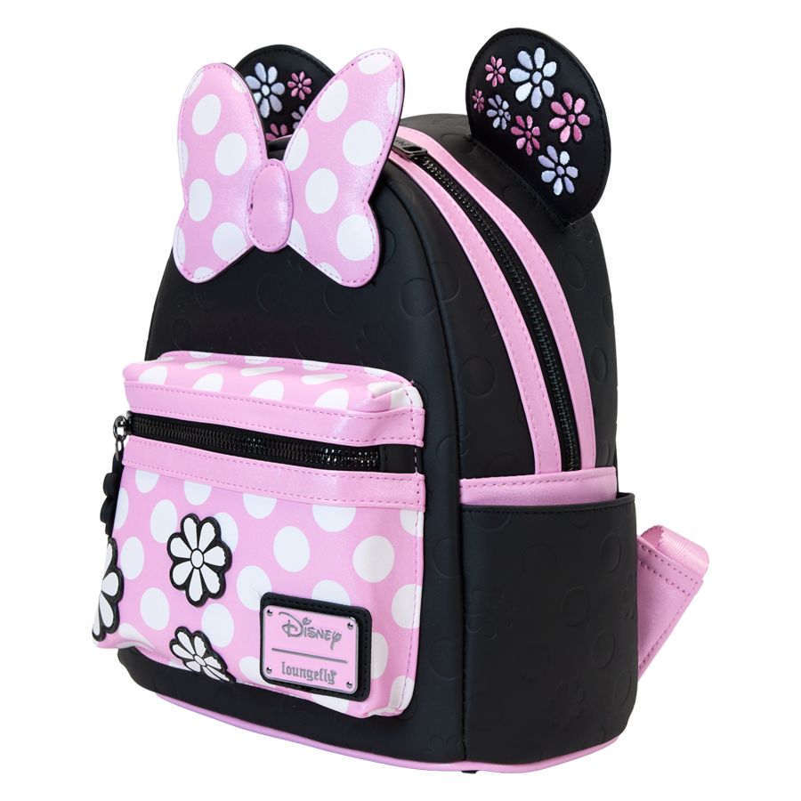 Disney - Minnie Floral Rock the Dots Mini Backpack