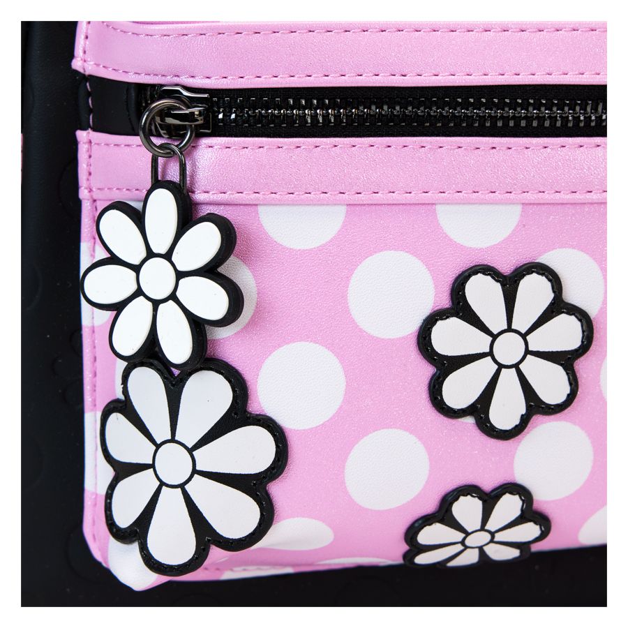 Disney - Minnie Floral Rock the Dots Mini Backpack