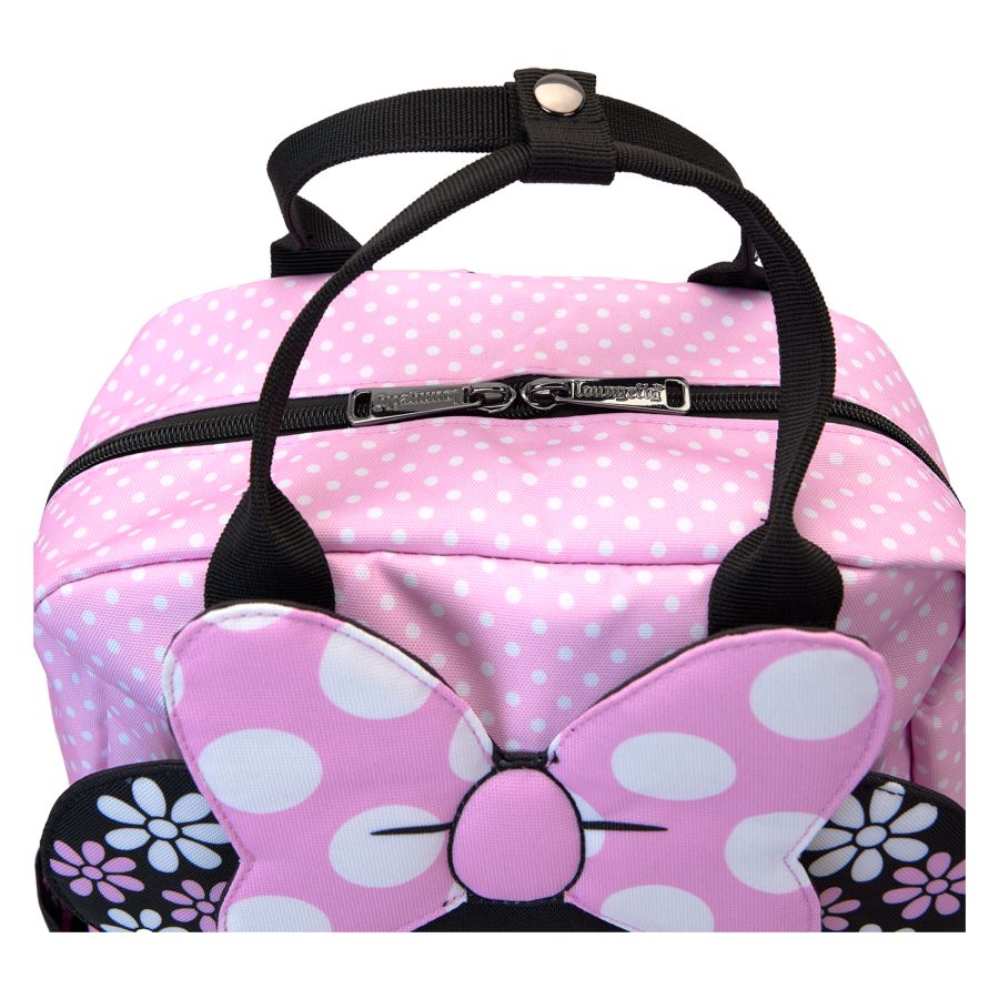 Disney - Minnie Floral Rock the Dots Full-Size Nylon Backpack