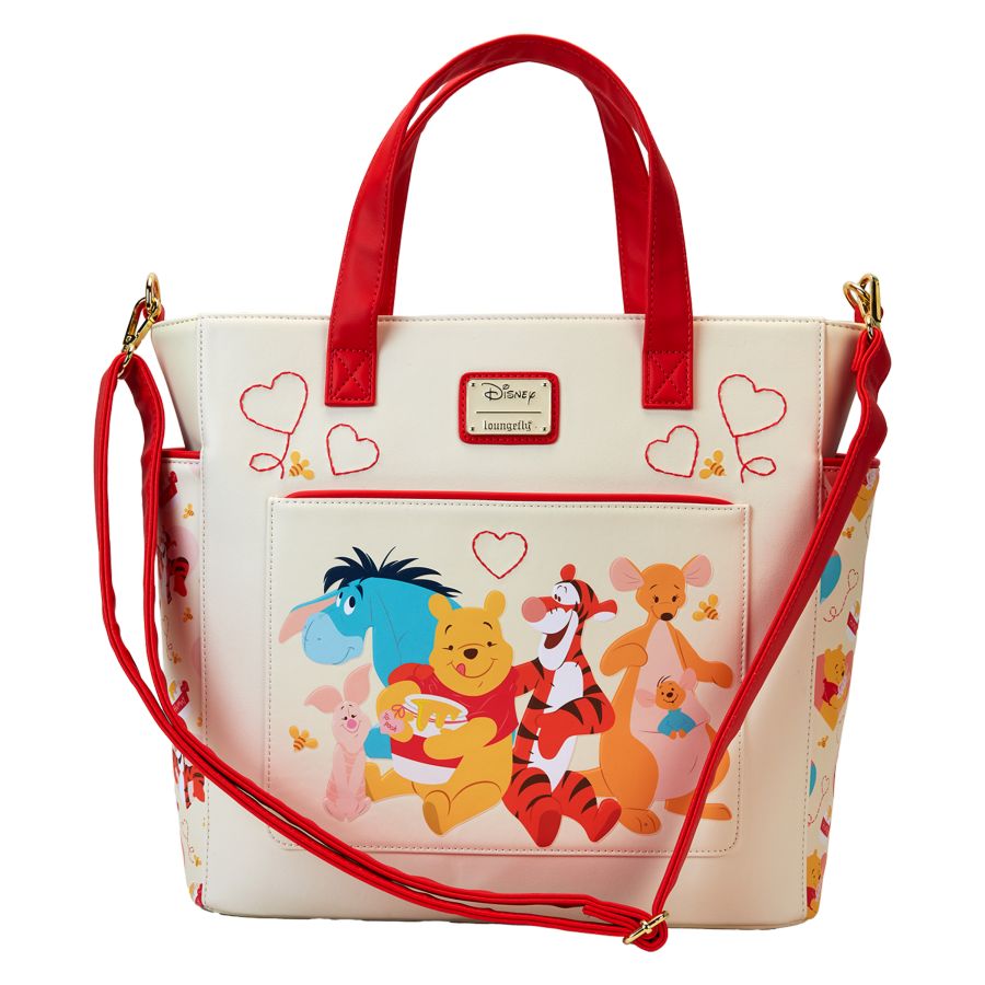 Winnie The Pooh - Love Convertible Backpack & Tote Bag