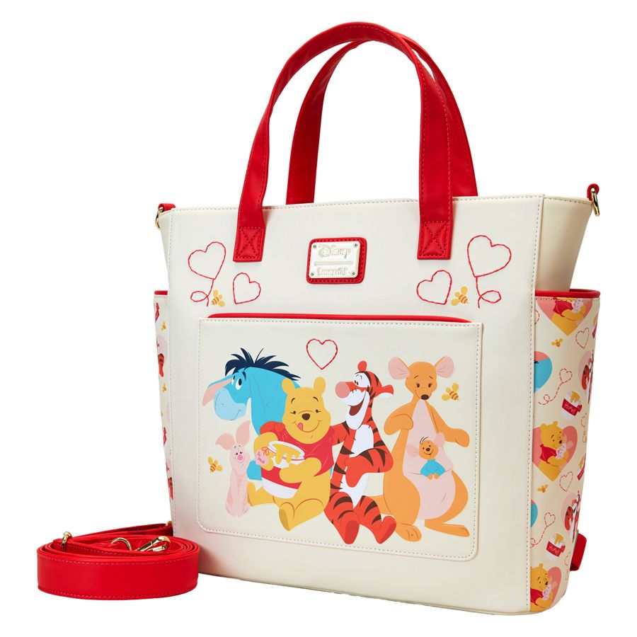 Winnie The Pooh - Love Convertible Backpack & Tote Bag