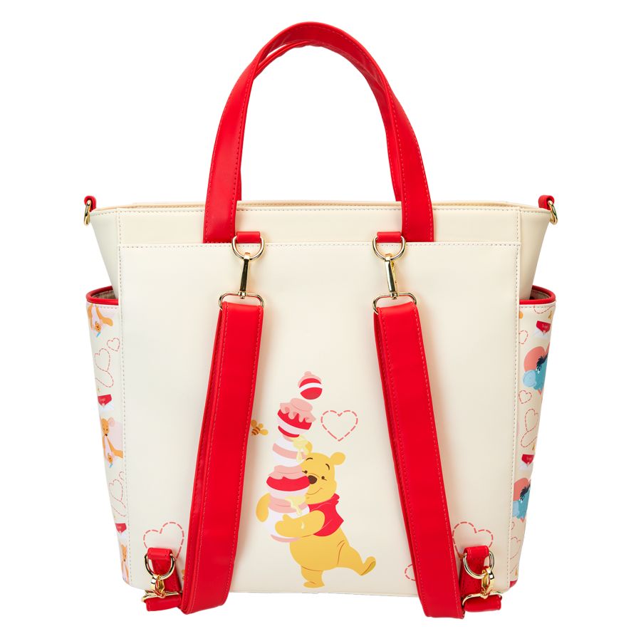 Winnie The Pooh - Love Convertible Backpack & Tote Bag