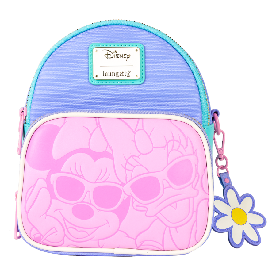 Disney - Daisy Duck & Minnie Mouse Mini Convertible Backpack