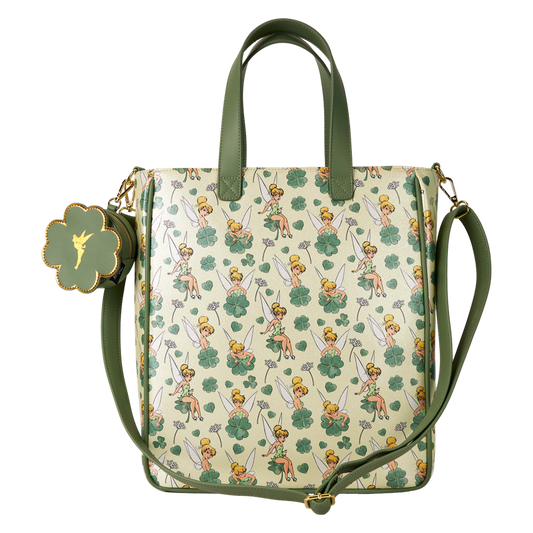 Disney - Tinker Bell 4-Leaf Clover Tote Bag with Coin Bag