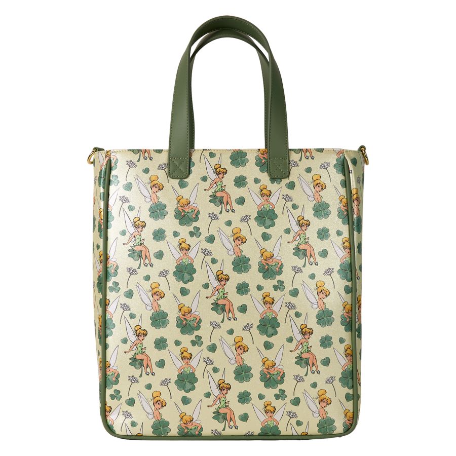 Disney - Tinker Bell 4-Leaf Clover Tote Bag with Coin Bag