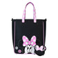 Disney - Minnie Floral Rock the Dots Tote Bag w/Coin Bag