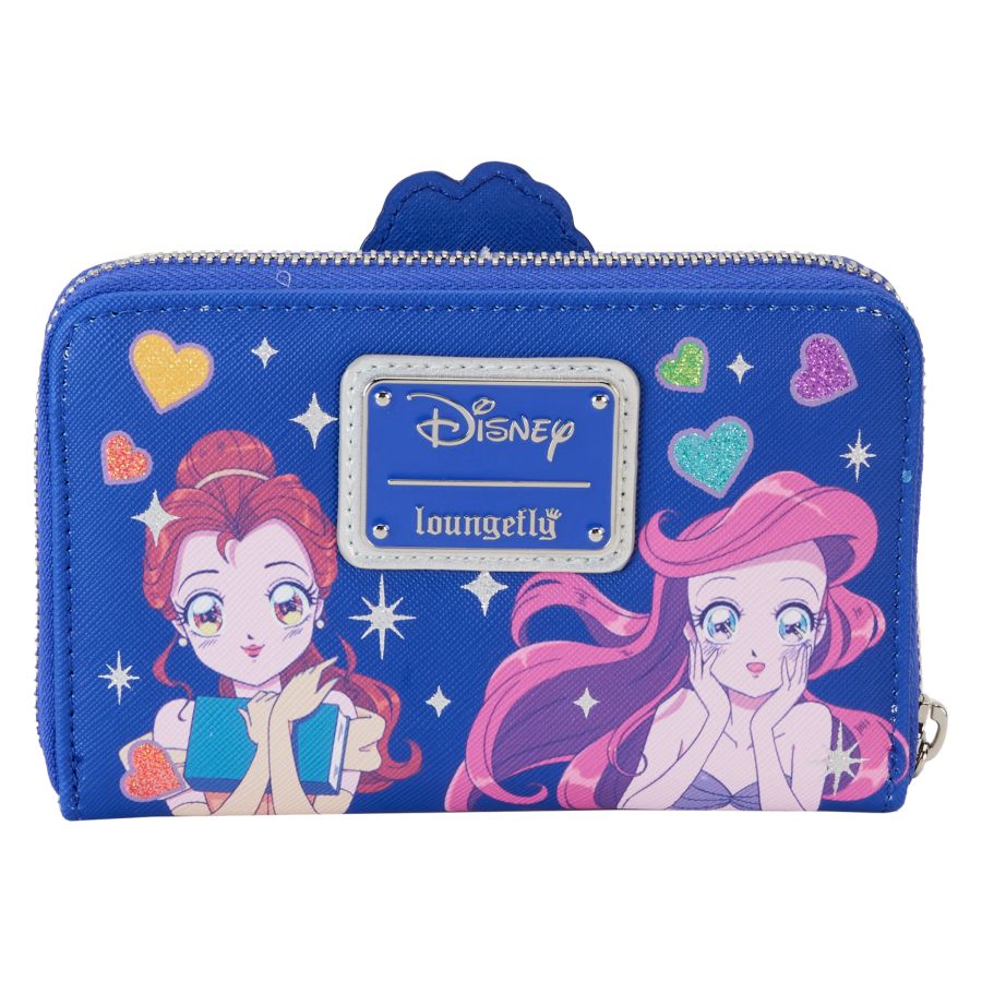 Disney Princess - Manga Style Zip Around Wallet