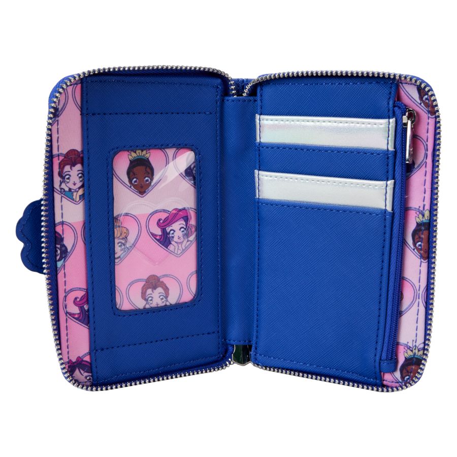 Disney Princess - Manga Style Zip Around Wallet