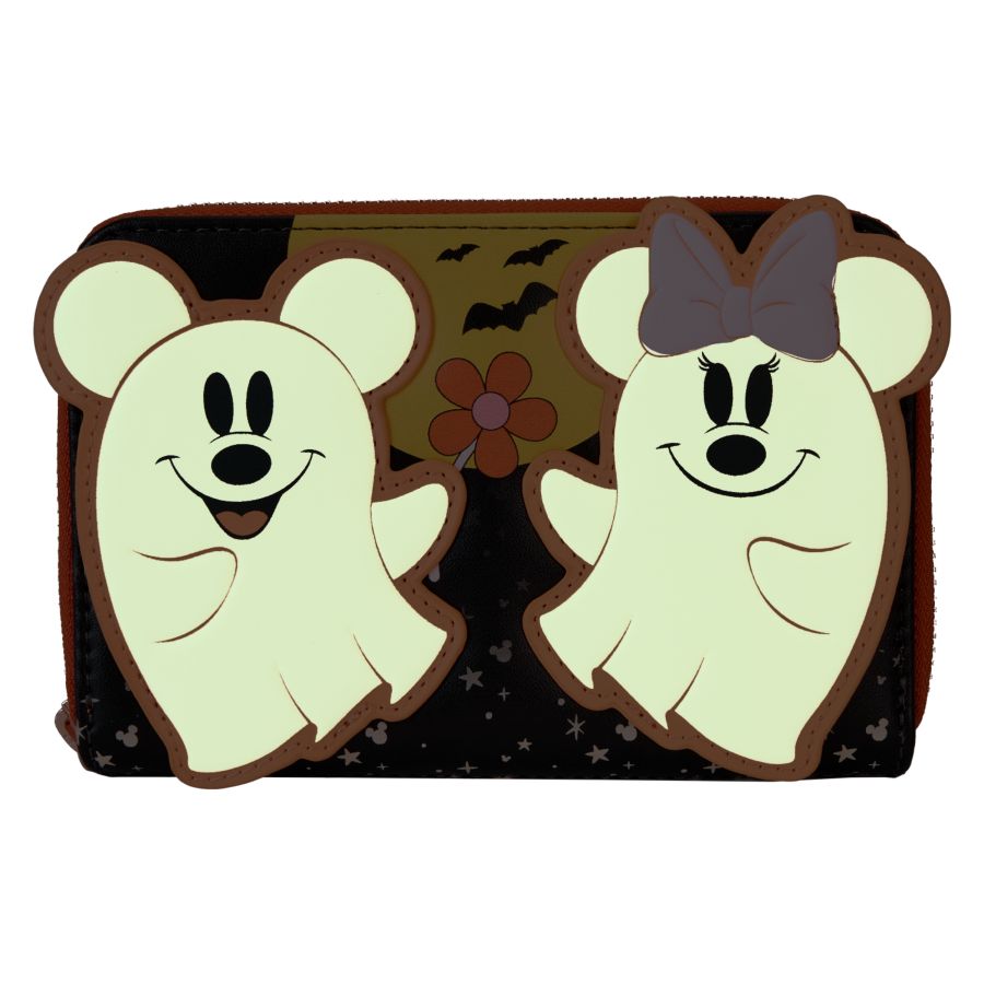 Disney - Mickey & Friends Halloween Zip Wallet