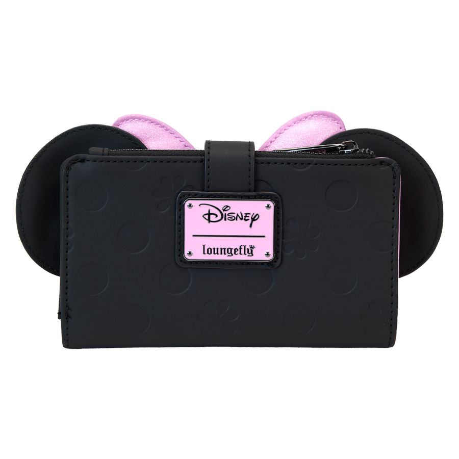 Disney - Minnie Floral Rock the Dots Flap Wallet