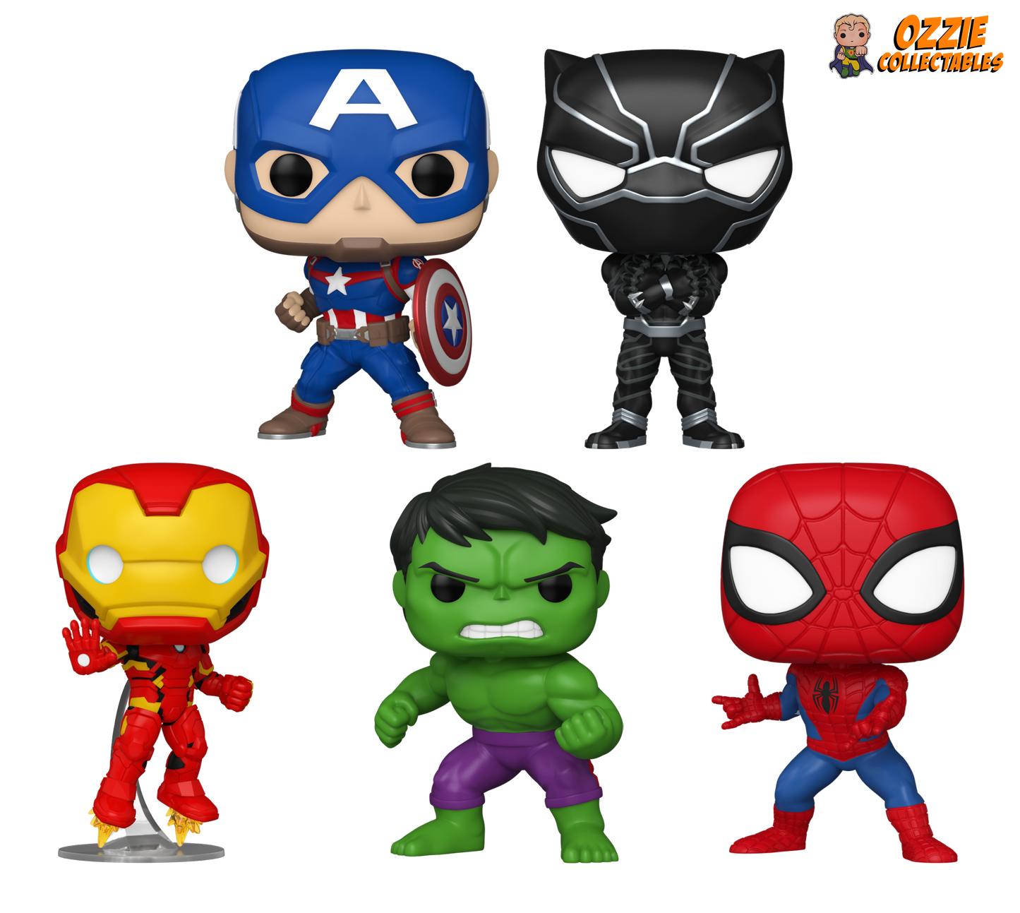 Marvel Comics New Classics Bundle - 5 POP! Vinyls