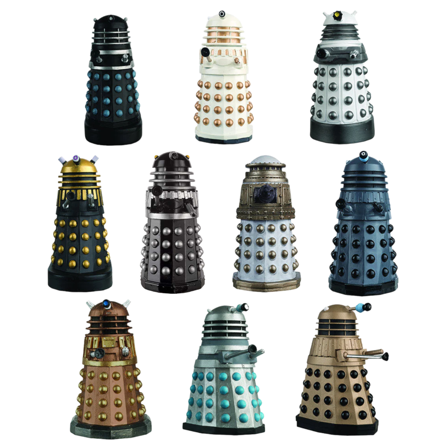 Doctor Who (TV) - Parliament Set 1 (Dalek Figurine Set)