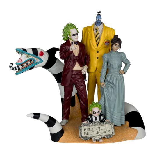 Beetlejuice Beetlejuice - Beetlejuice Movie Maniacs Figures 4-Pack