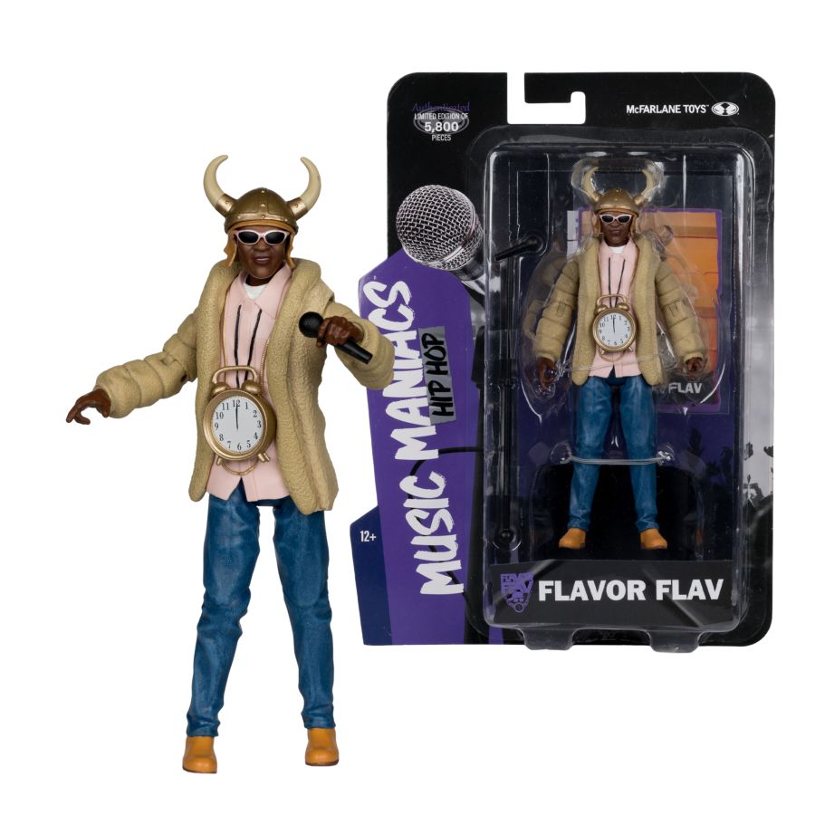 Flavor Flav - Falvor Fav Music Maniacs 6" Figure