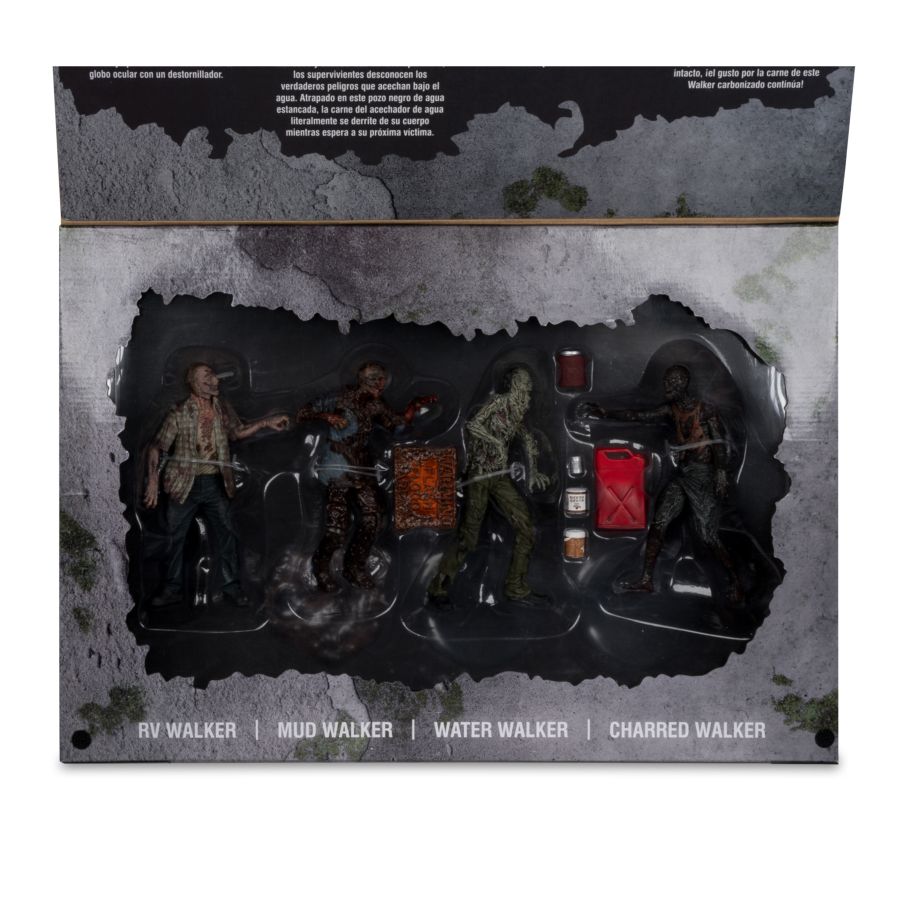 The Walking Dead - Walkers Figure Set 4-Pack