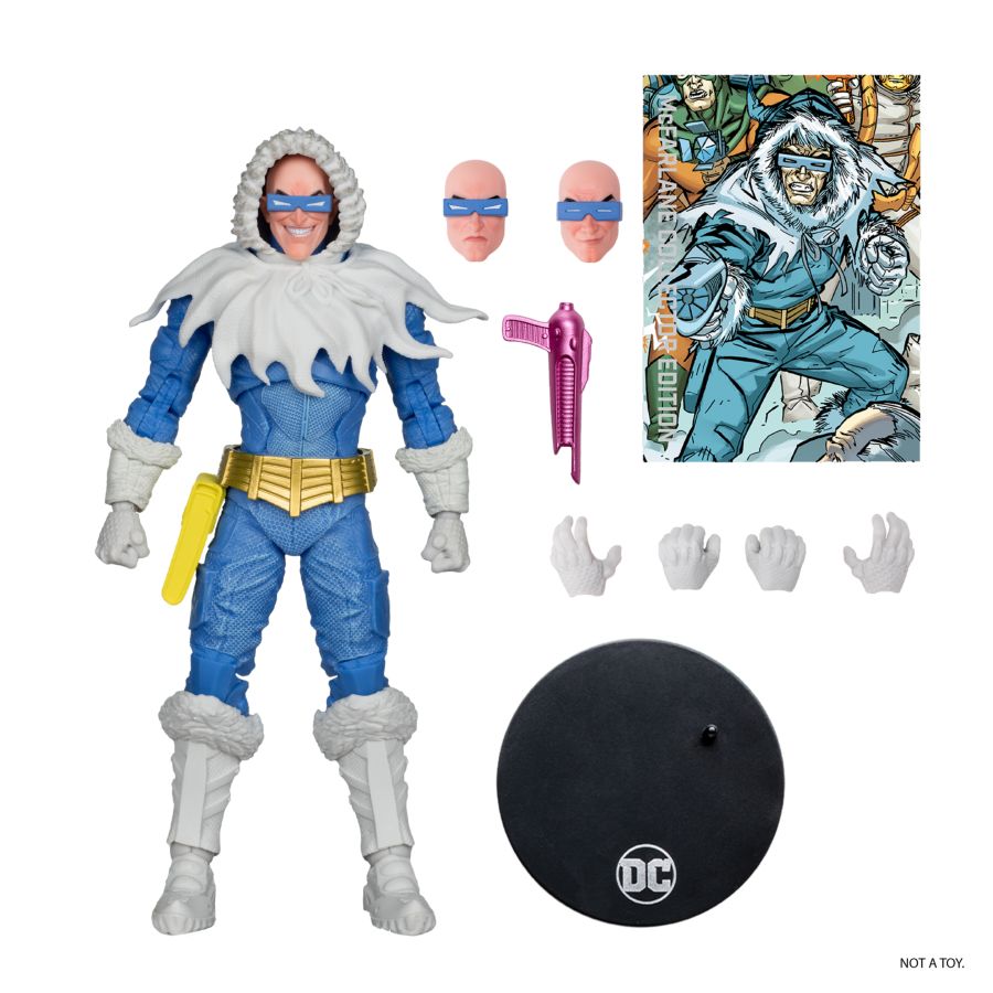 DC Comics - Captain Cold #30 Mcfarlane Collector Edition 7" Figure