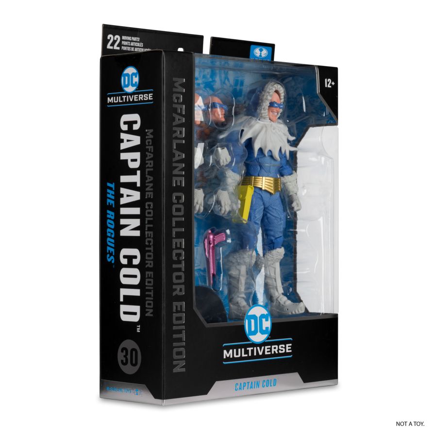 DC Comics - Captain Cold #30 Mcfarlane Collector Edition 7" Figure