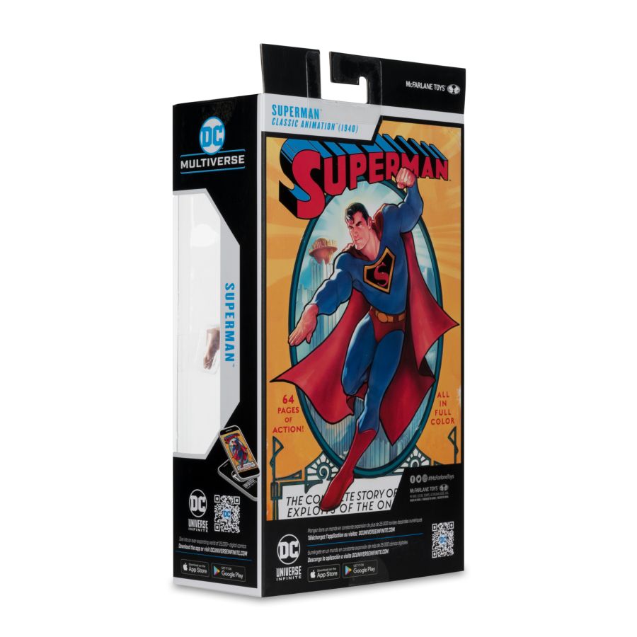 DC Multiverse - Superman (Classic Animation 1940) 7" Figure