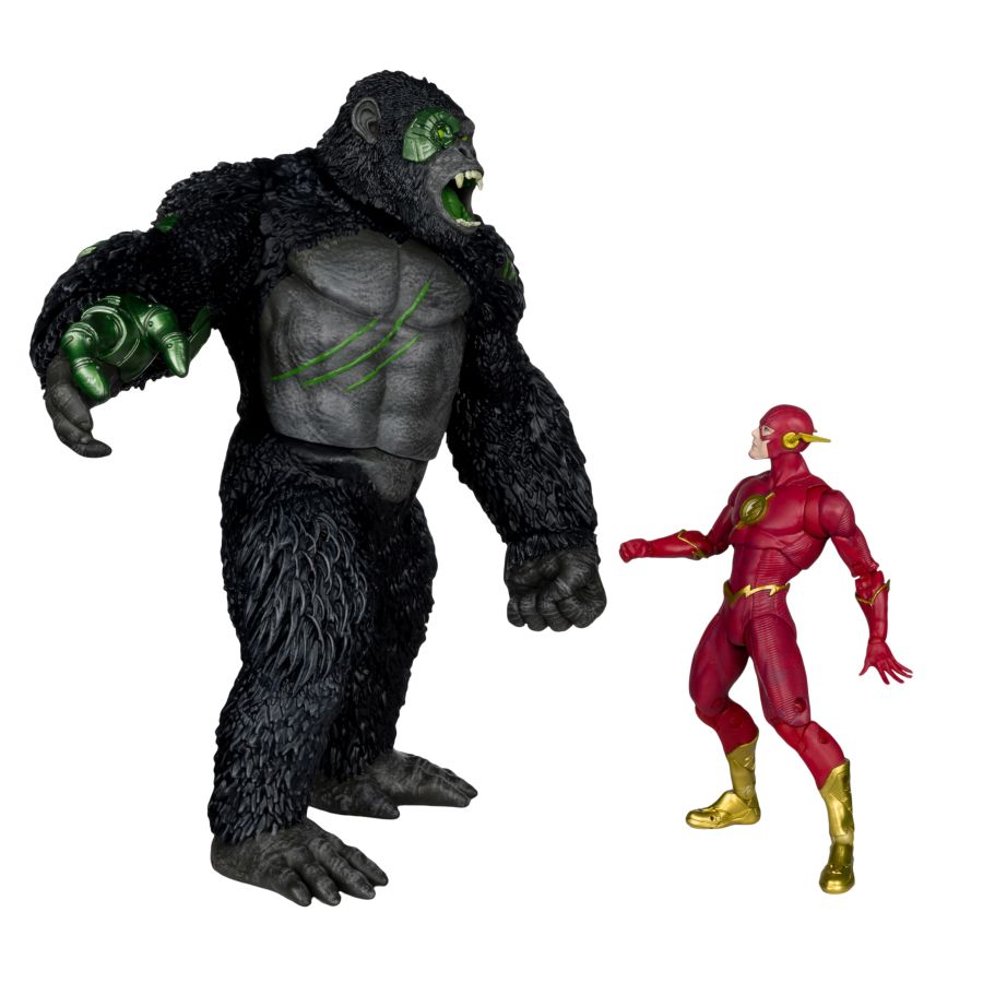 DC Comics - The Flash Vs Titano 7" Megafig 2-Pack