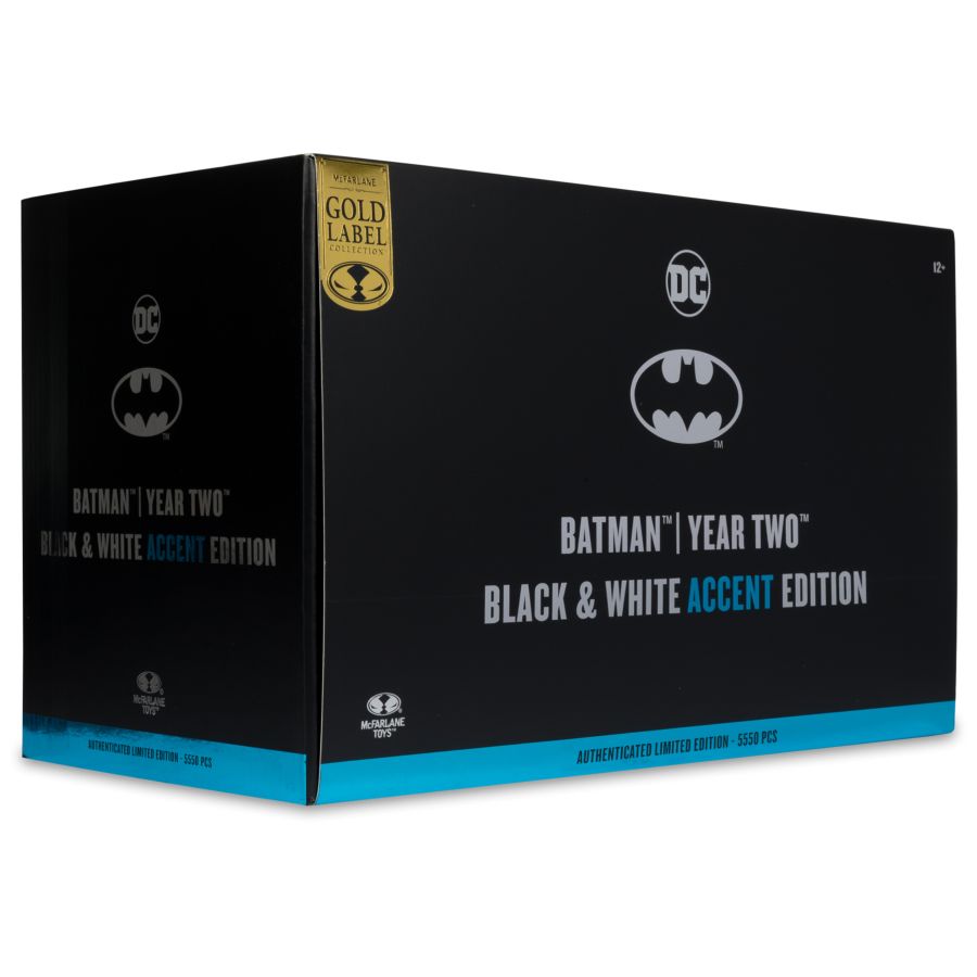 DC Multiverse - Batman: Year Two (Black & White Accent) Gold Label Figure