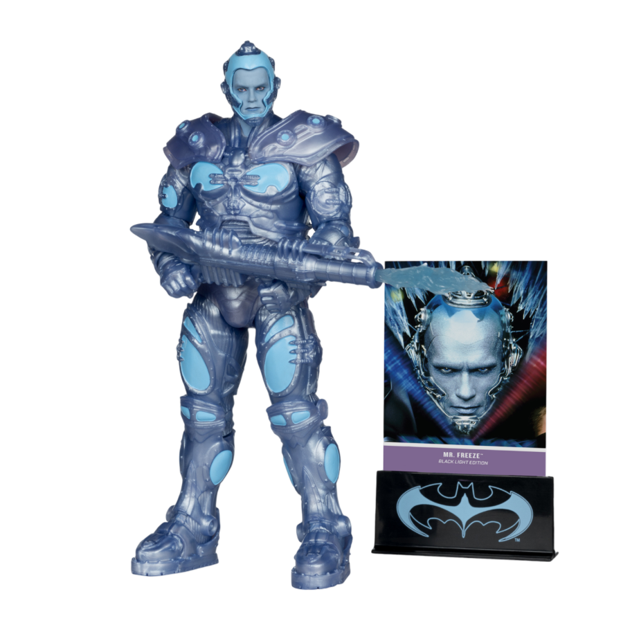 Batman & Robin - Mr. Freeze Black Light Gold Label 7" Figure