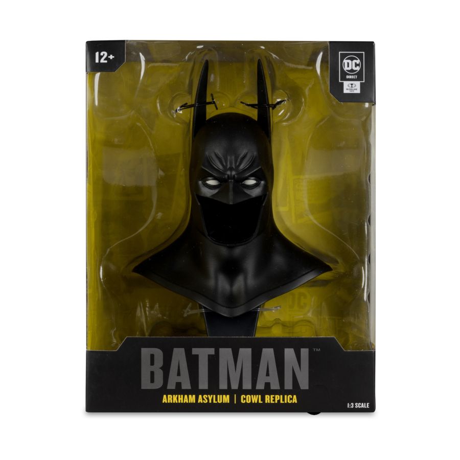 DC Comics - Batman (Arkham Asylum) Cowl 1:3 Scale Prop Replica