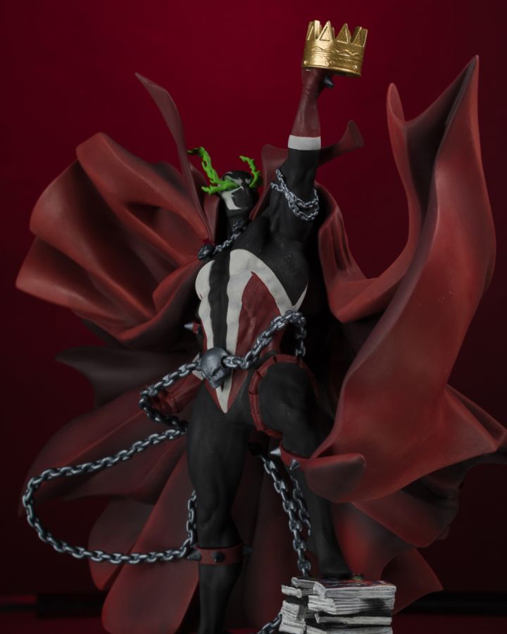 Spawn: Black White & Red All Over - Spawn 301 by Todd McFarlane Resin Statue