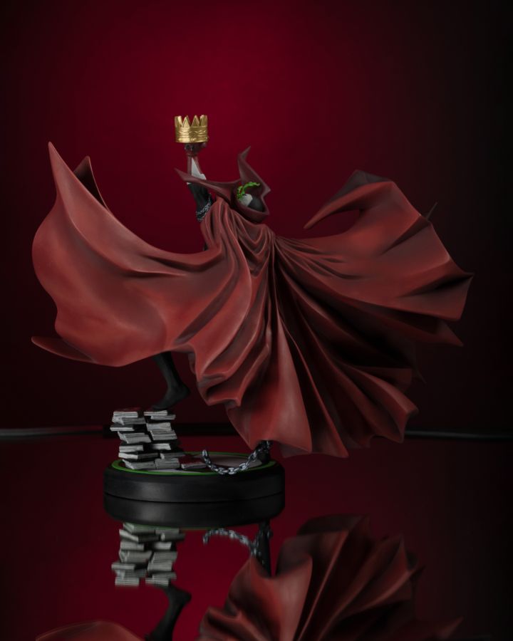 Spawn: Black White & Red All Over - Spawn 301 by Todd McFarlane Resin Statue