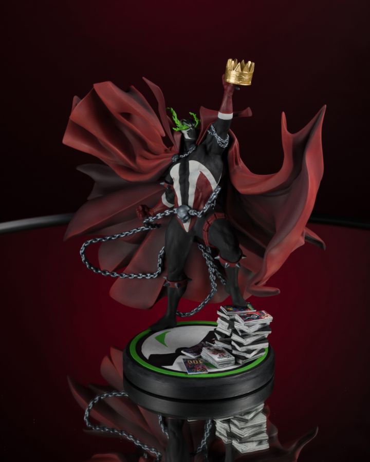 Spawn: Black White & Red All Over - Spawn 301 by Todd McFarlane Resin Statue