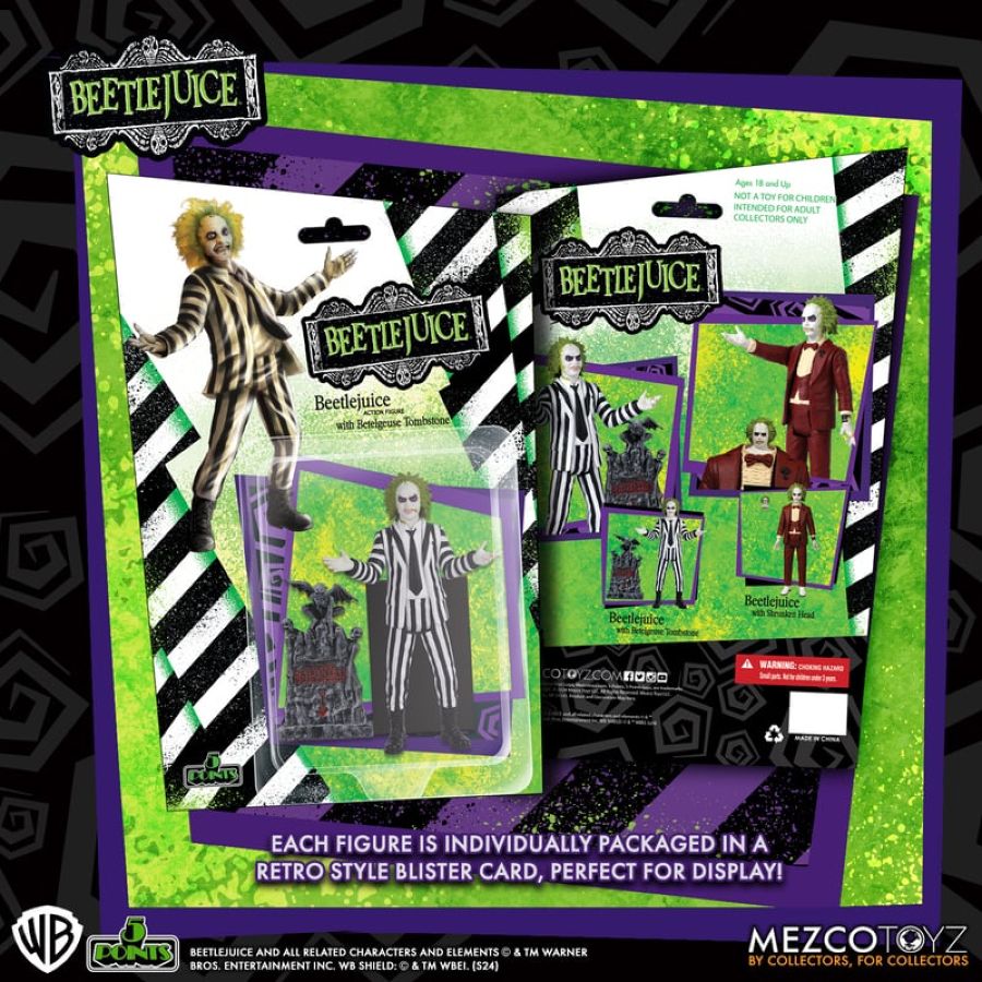 Beetlejuice - Beetlejuice 5 Points 3.75" Figure Assortment