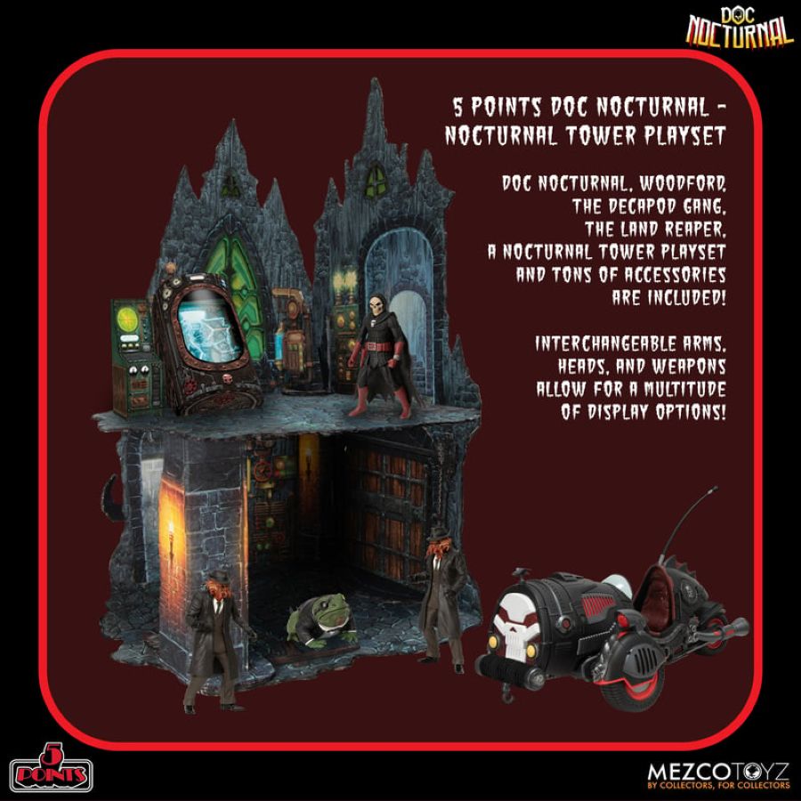 Rumble Society - Doc Nocturnal Tower Playset